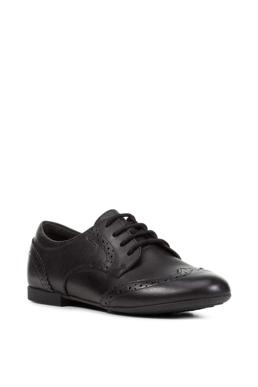 Geox Geox Women's J Plie B Smooth Leather Shoes in Black - 1