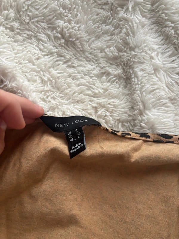 New Look Brown Leopard Print Bodysuit
