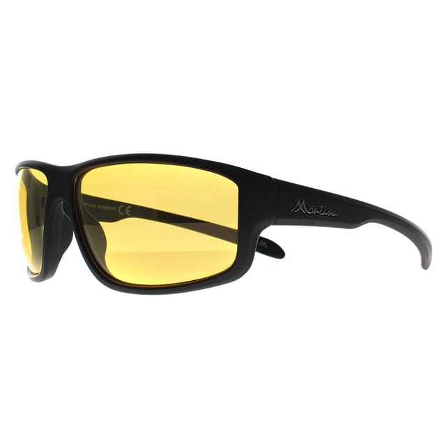 montana montana Men's Sport Black Mirror Polarized SP313 - 2