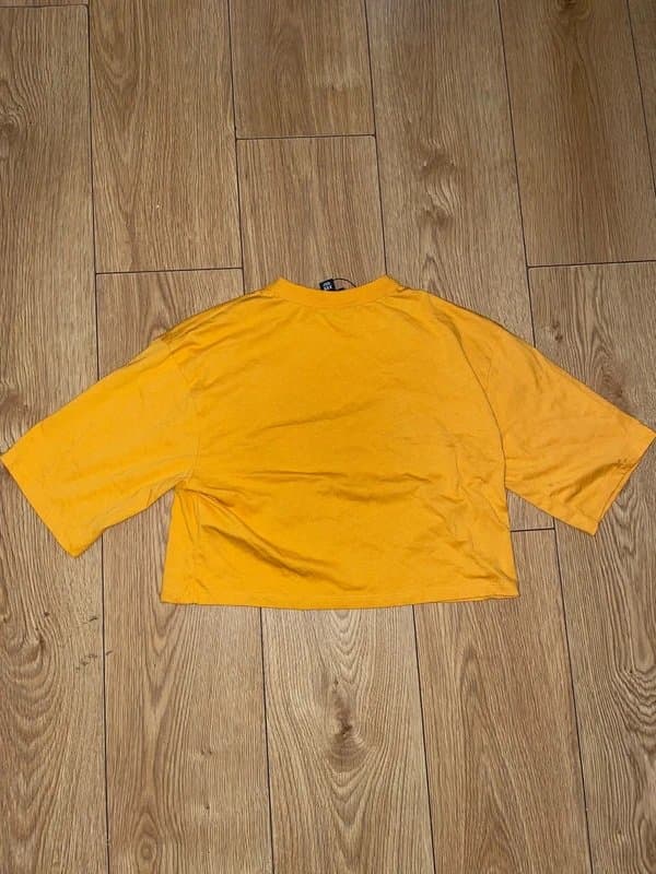 Ivy Park Ivy Park Women’s Mustard Cotton Summer Crop-top Size XXS