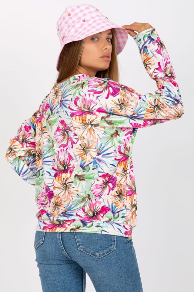 Love Lace Love Lace Women's Colorful Velour Long Sleeve Heart Sweatshirt - 3