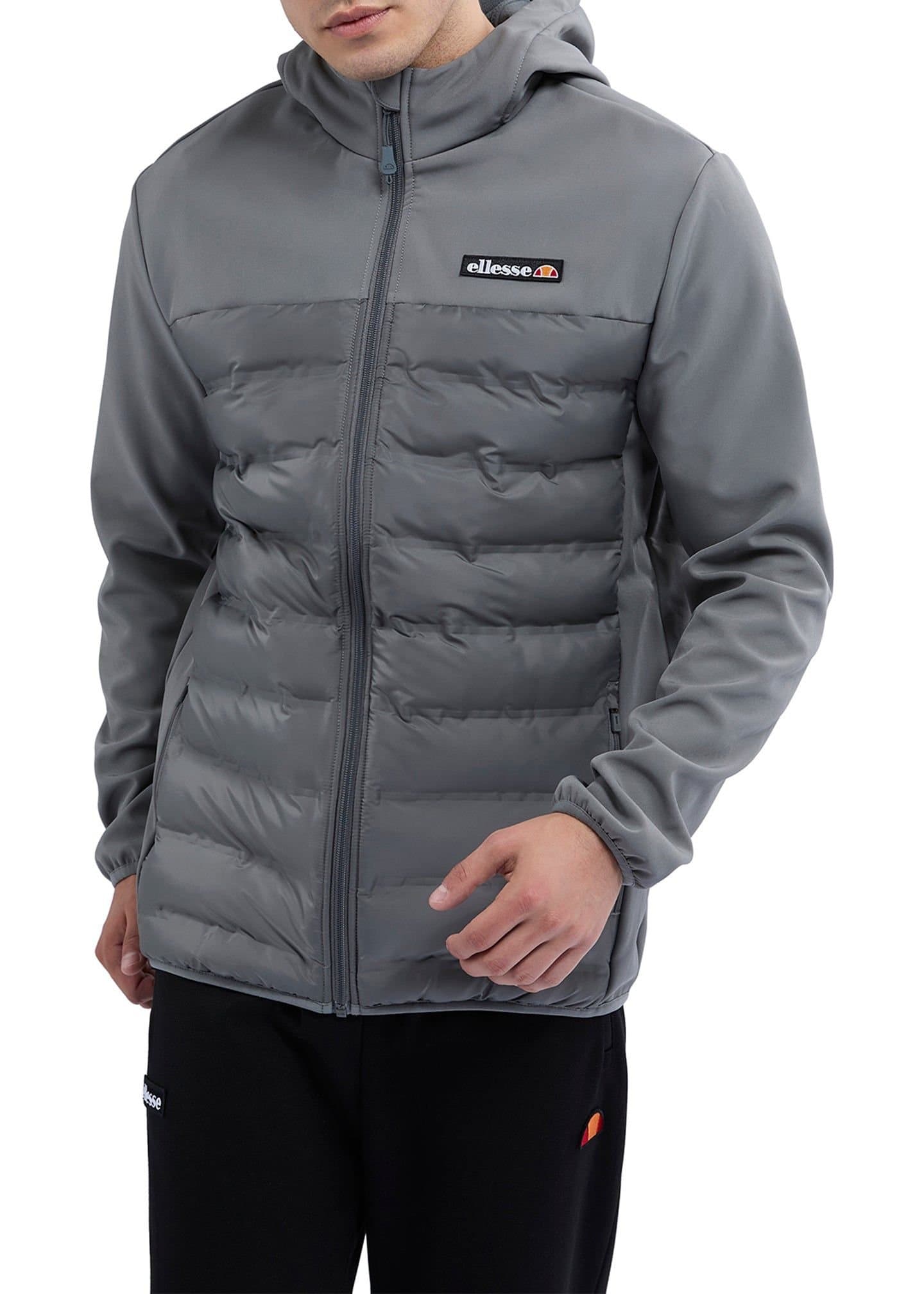 Ellesse Ellesse Men's Cassiano FZ Jacket in Dark Grey