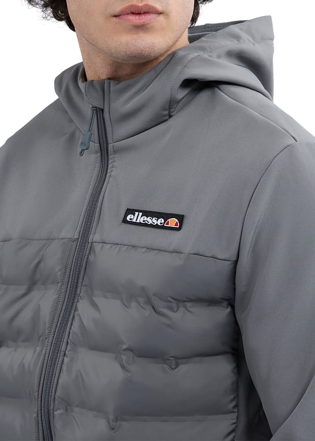 Ellesse Ellesse Men's Cassiano FZ Jacket in Dark Grey - 2