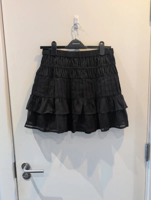 ASOS Design Asos Design Black chiffon mini shirt size 10