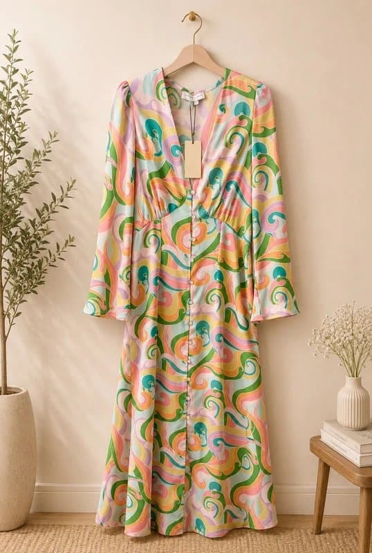 Never Fully Dressed Never Fully Dressed Pastel Groove Lindos Dress