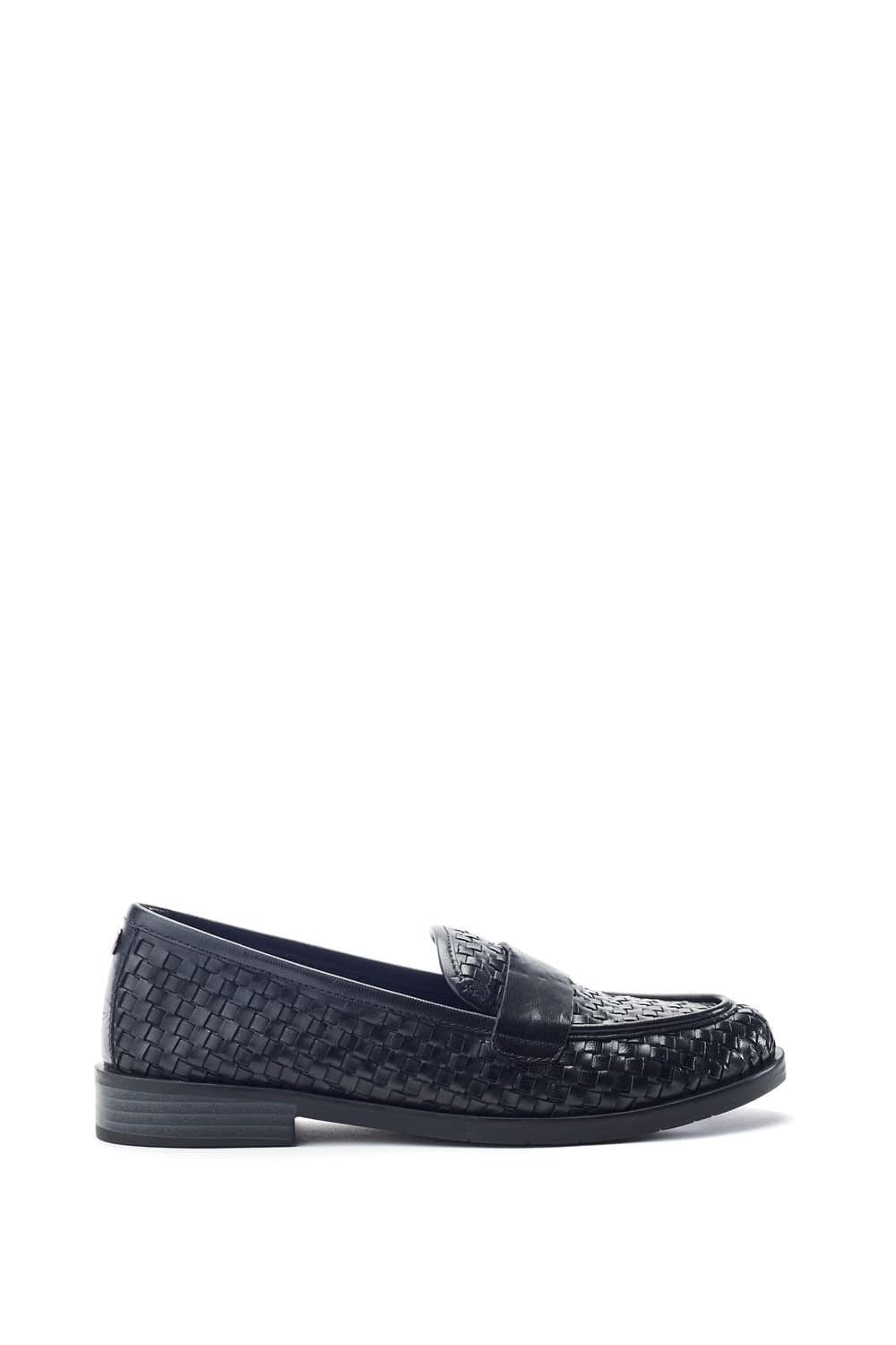 Moda In Pelle Moda In Pelle Women's 'Farenza' Leather Loafers in Black