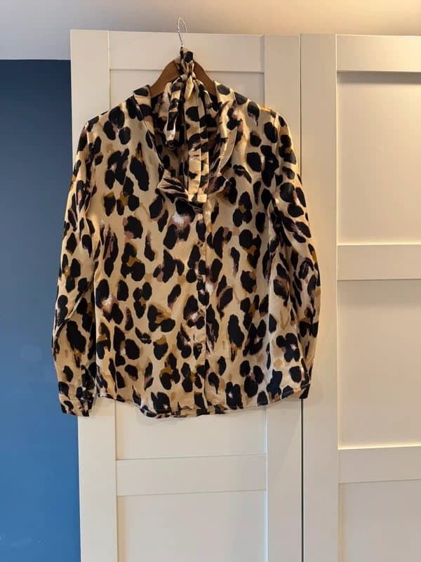 Never Fully Dressed Never Fully Dressed leopard blouse