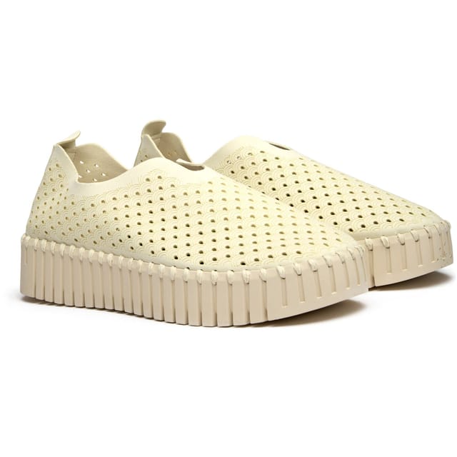 ILSE JACOBSEN ILSE JACOBSEN Women's Tulip Plateau Shoes in White - 2