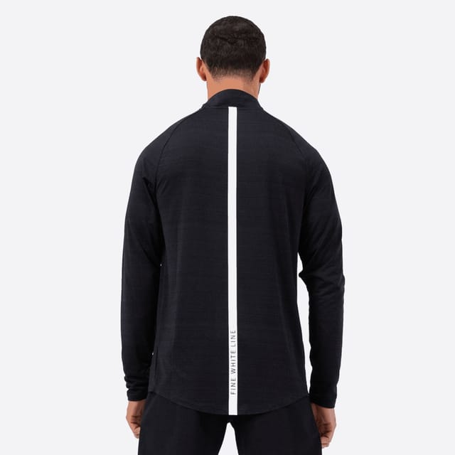 Fine White Line Fine White Line Men's Comet 1/4 Zip Jacket in Black - 3
