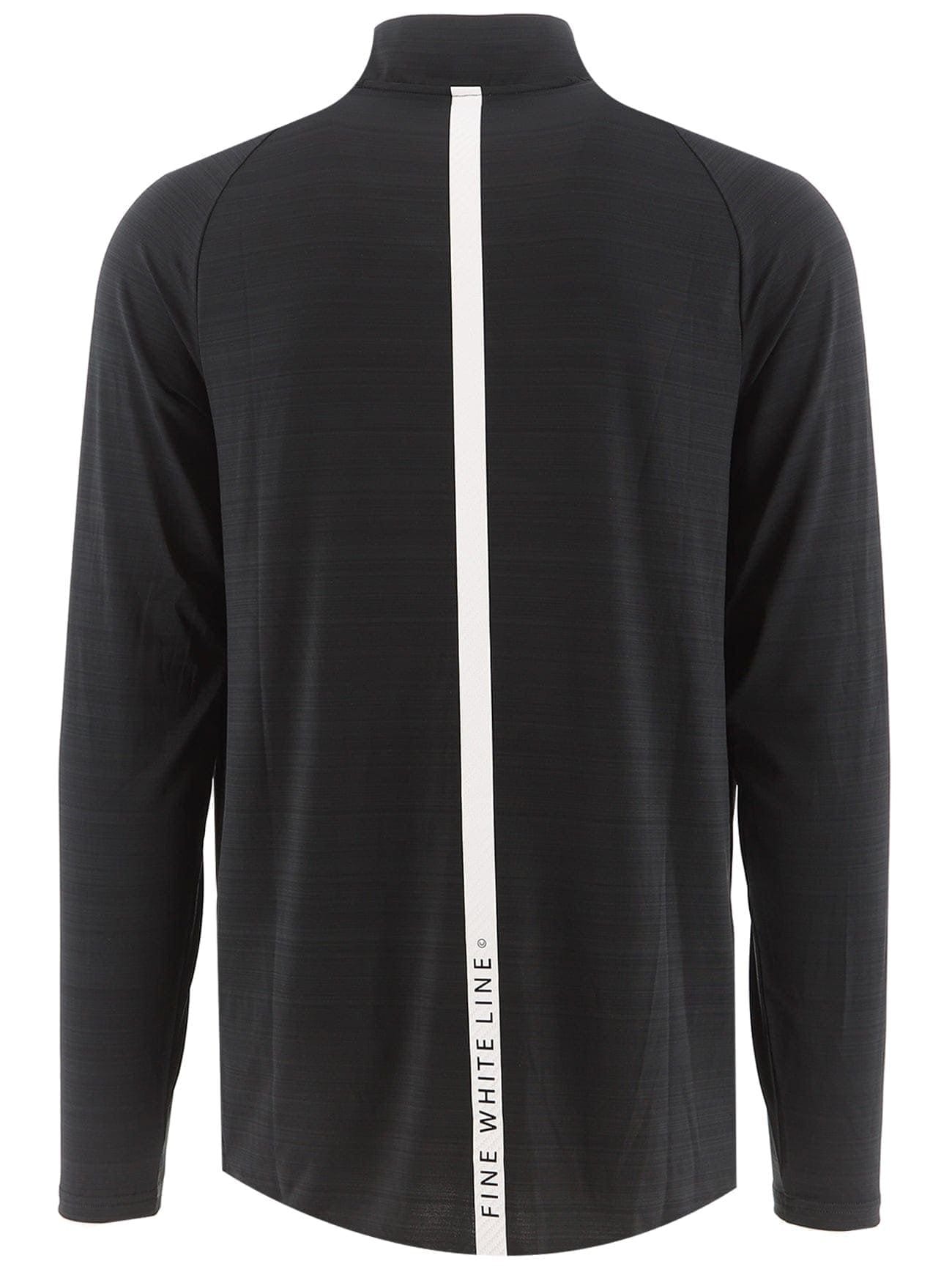 Fine White Line Fine White Line Men's Comet 1/4 Zip Jacket in Black - 4