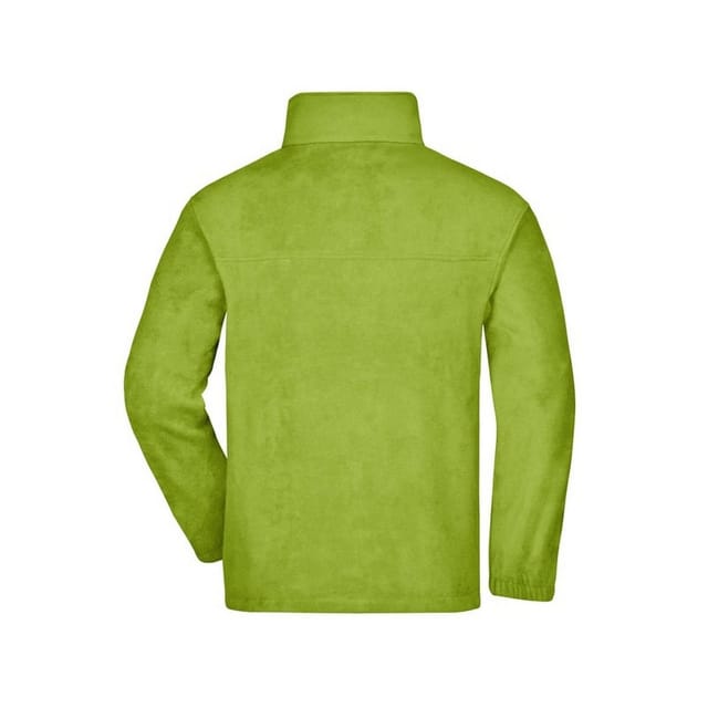 James and Nicholson James and Nicholson Men's Full Zip Fleece Jacket in Green - 2