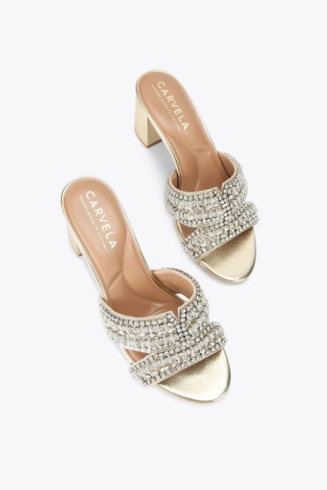 Carvela Carvela Women's 'Pageant Block' Heels in Gold - 2