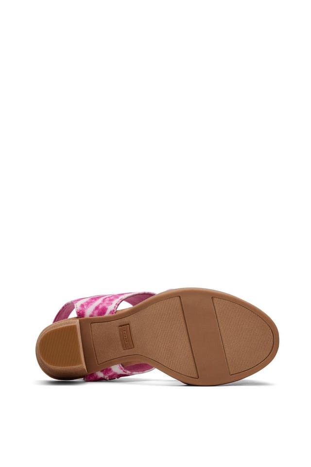 TOMS TOMS Women's Majorca Cutout Sandal in Pink - 3