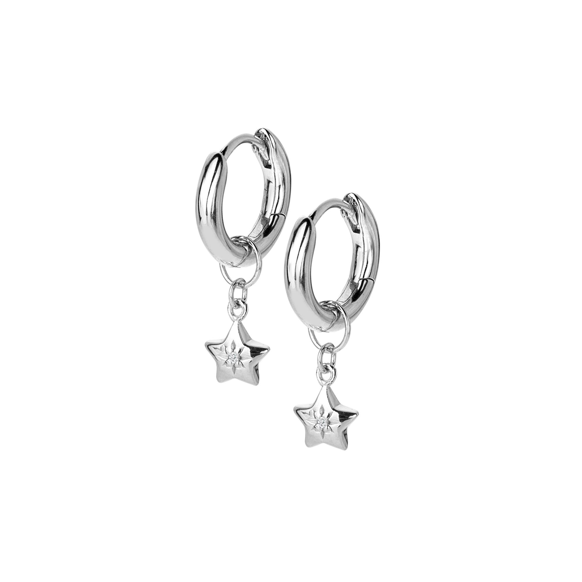 Hot Diamonds Hot Diamonds Women's Star Earrings in Silver - 3