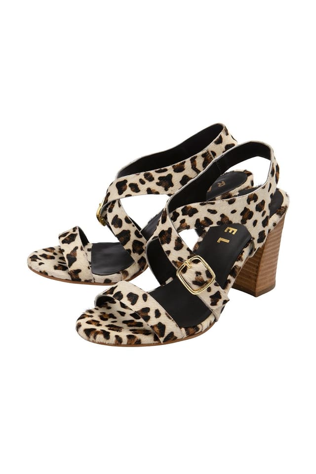 Ravel Ravel Women's 'Birkby' Leather Heeled Sandals - 2