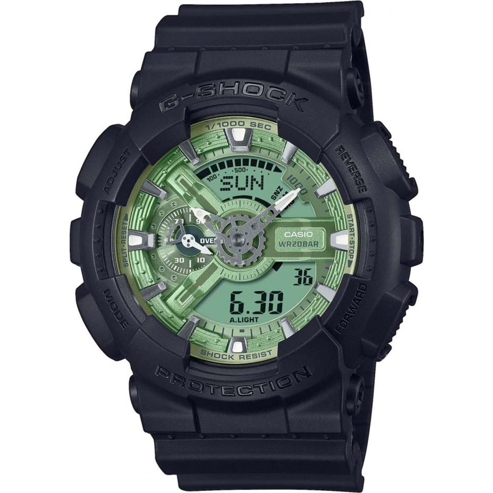 Casio Casio Men's GA-110CD-1A3ER G-Shock 51mm Quartz Watch in Black