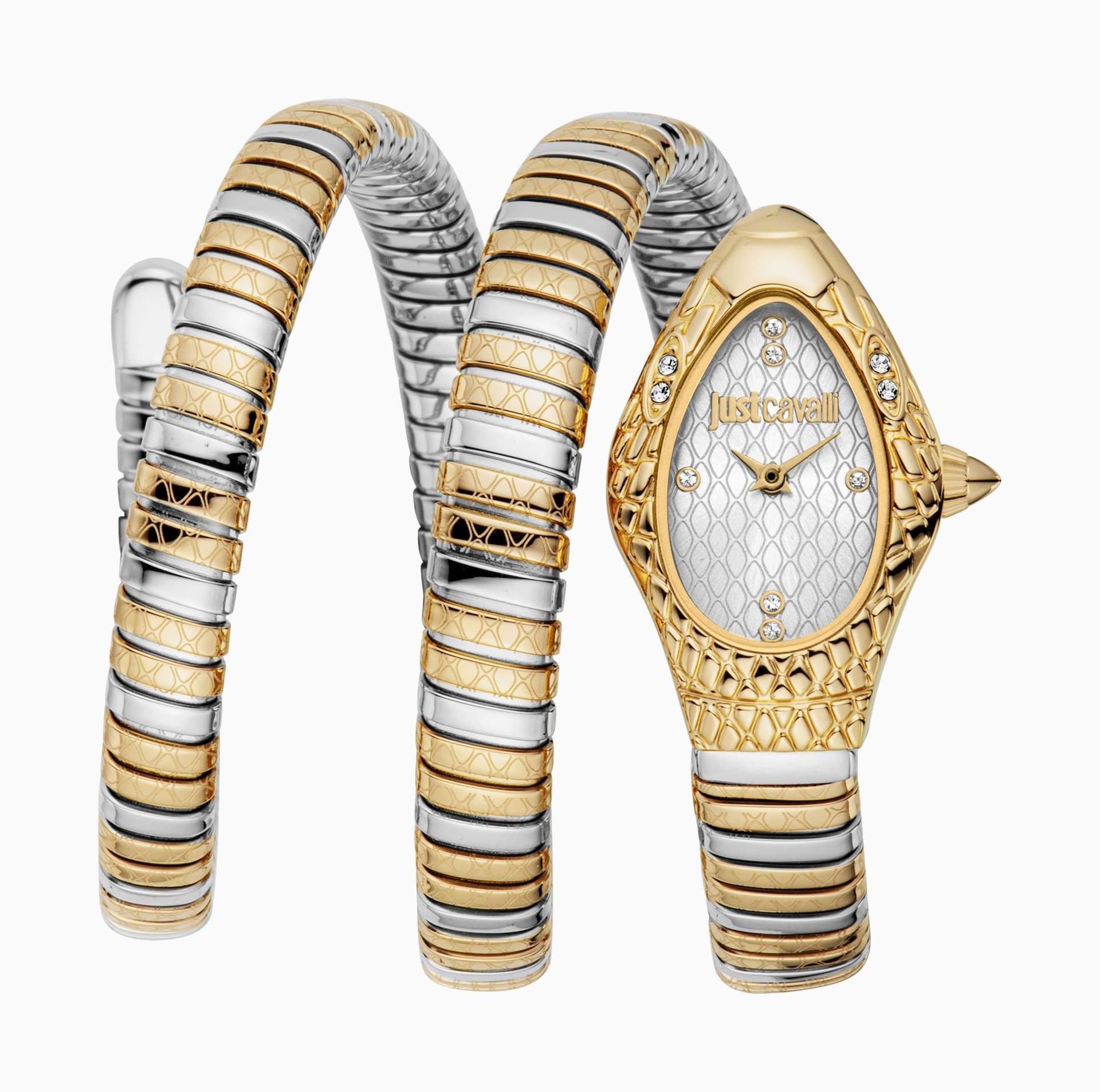 Just Cavalli Just Cavalli Women's Snake 316L Stainless Steel Watch