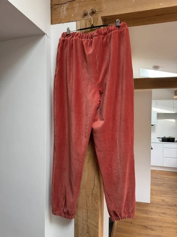 ASOS Design Coral Velour Joggers