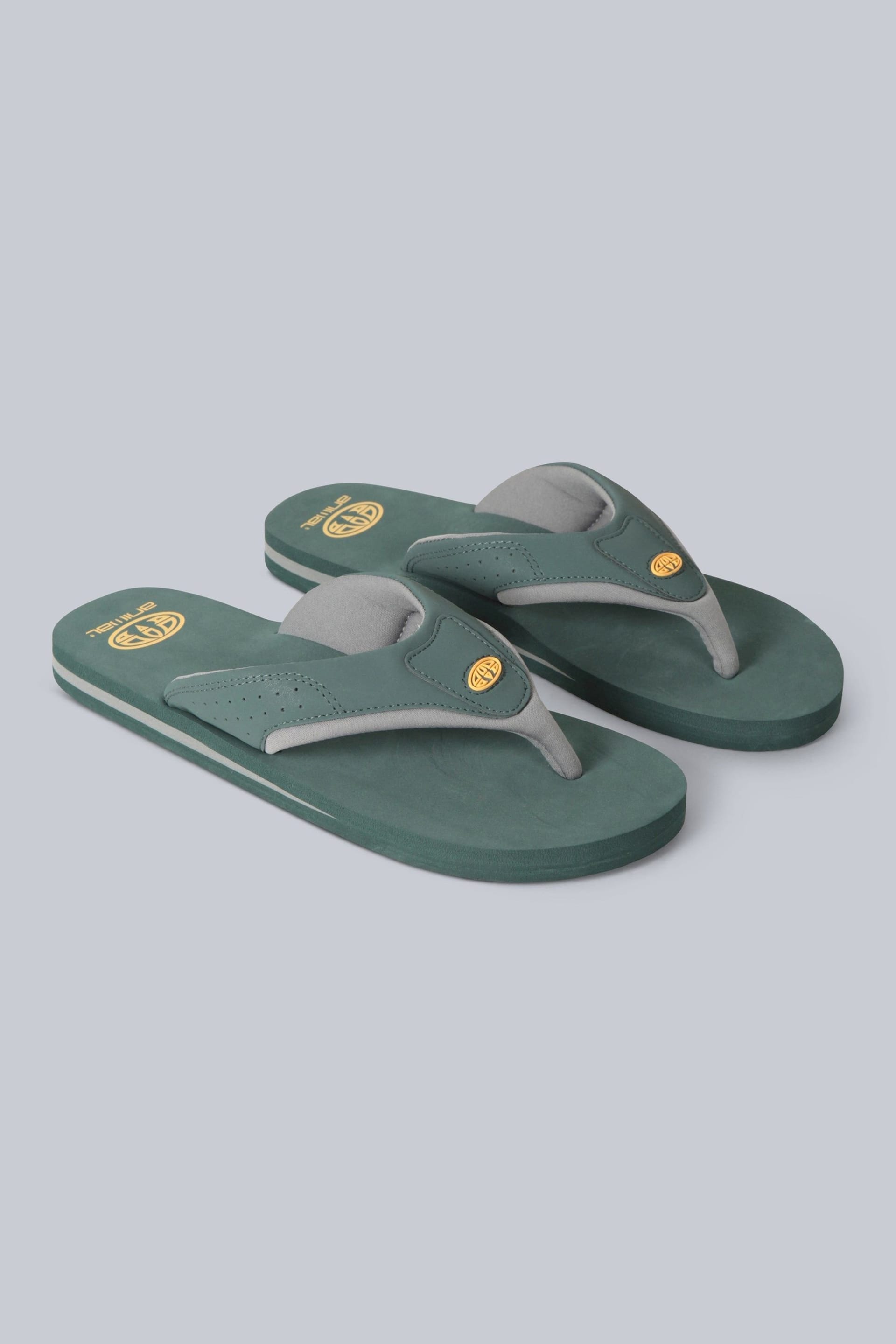 Animal Animal Men's Jekyl Claw Lightweight Flip Flops in Green - 4