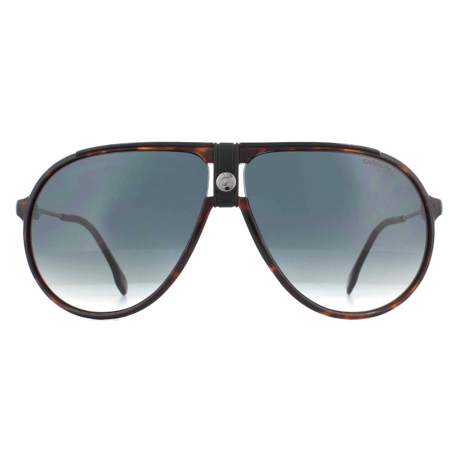 Carrera Carrera Men's Aviator Havana Green Gradient 1034/S Sunglasses in Brown