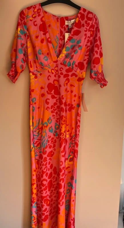 Never Fully Dressed Silky midi dress by Never Fully Dressed