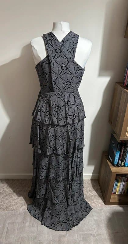 Mint Velvet New MINT by Mint Velvet 'Celeste' ruffle maxi dress £199 - size 10