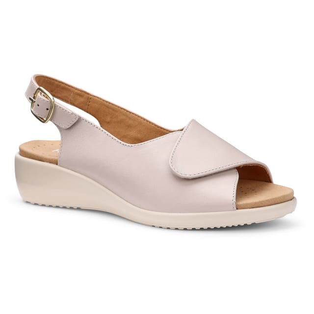 Hotter Hotter Women's Wide Fit 'Olivia' Sandals in Natural - 2