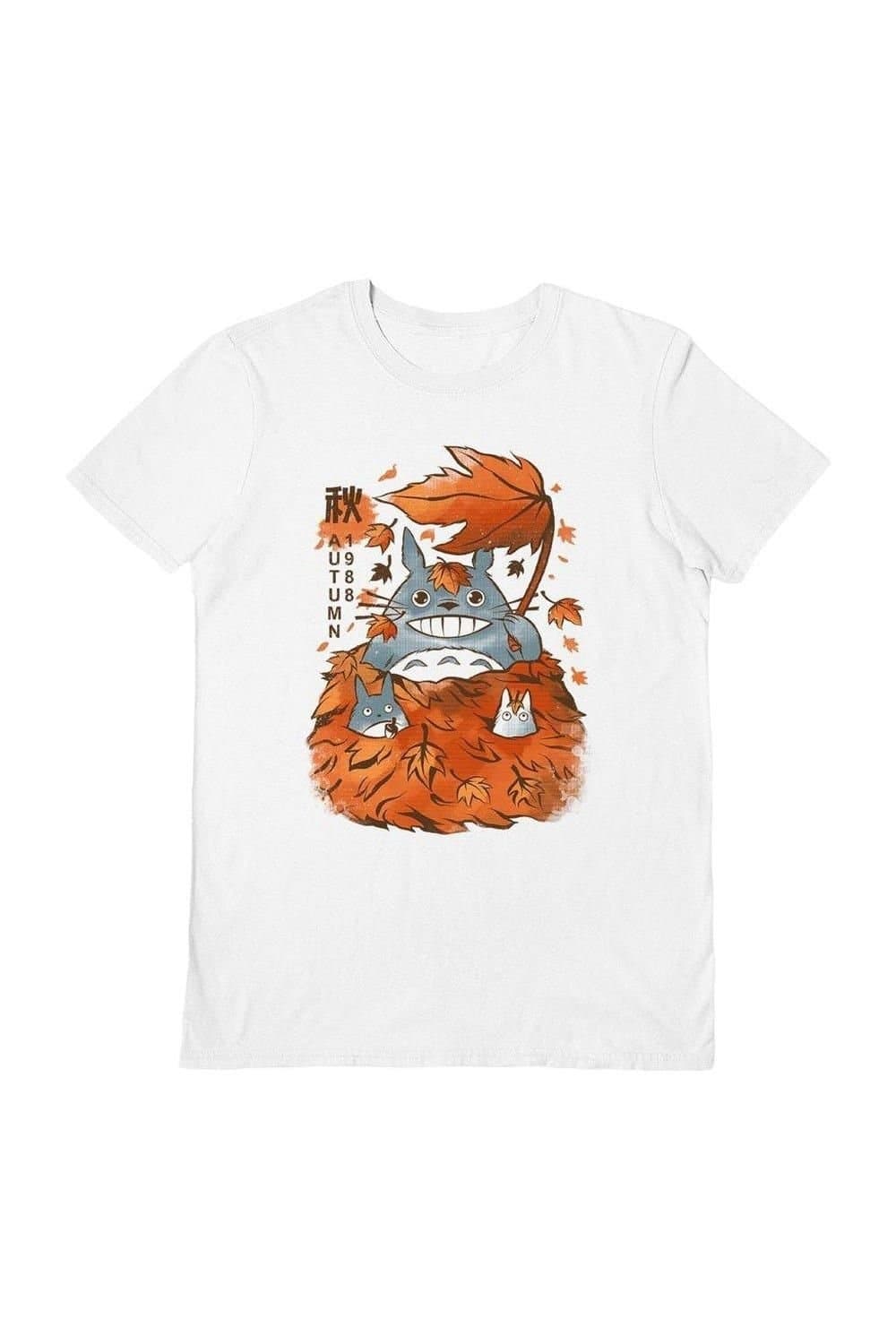 Ilustrata Ilustrata Men's My Neighbour Autumn T-Shirt in White