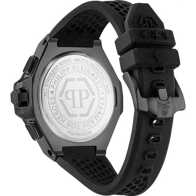 Philipp Plein Philipp Plein Men's PWPRA0624 46mm Quartz Watch in Black - 2