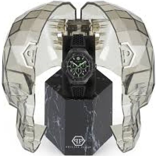 Philipp Plein Philipp Plein Men's PWPRA0624 46mm Quartz Watch in Black - 3