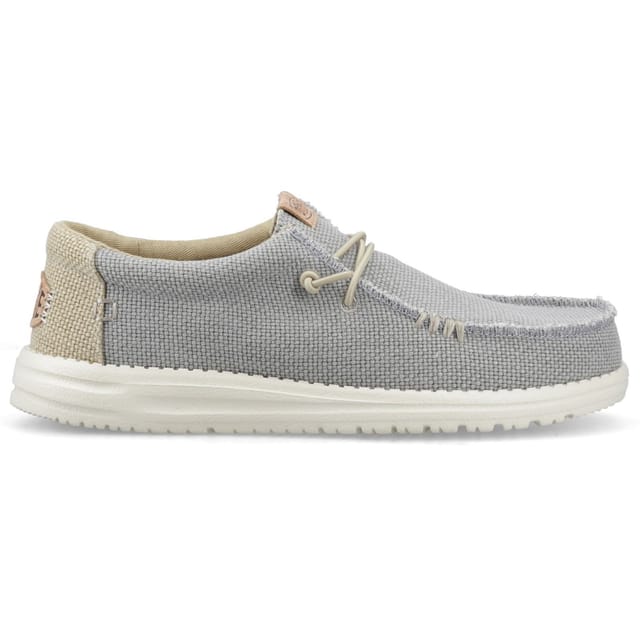 Hey Dude Hey Dude Men's Wally Braided Slip on Shoe in Grey - 2
