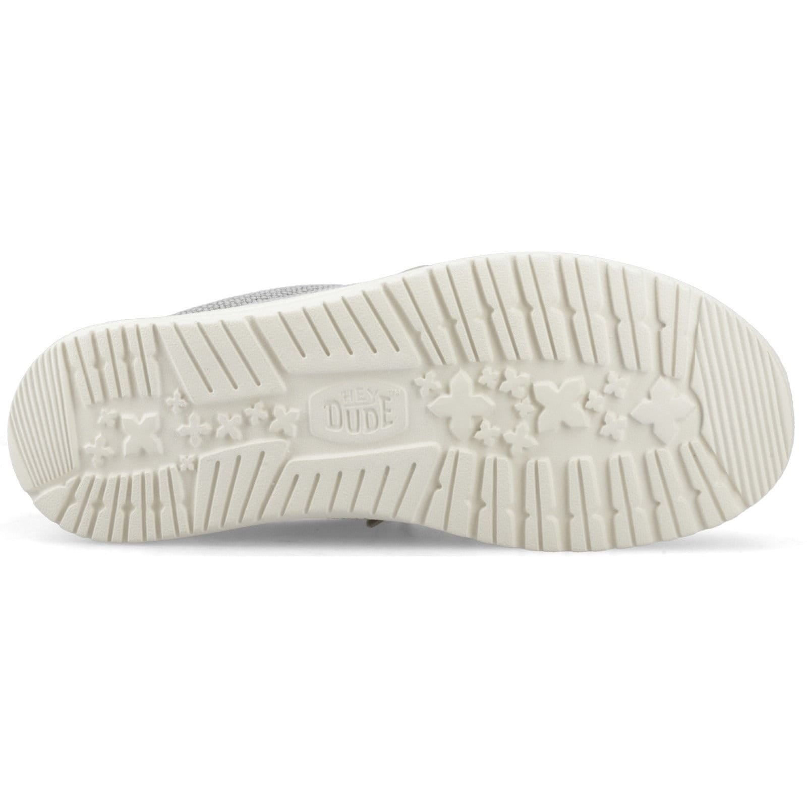 Hey Dude Hey Dude Men's Wally Braided Slip on Shoe in Grey - 4