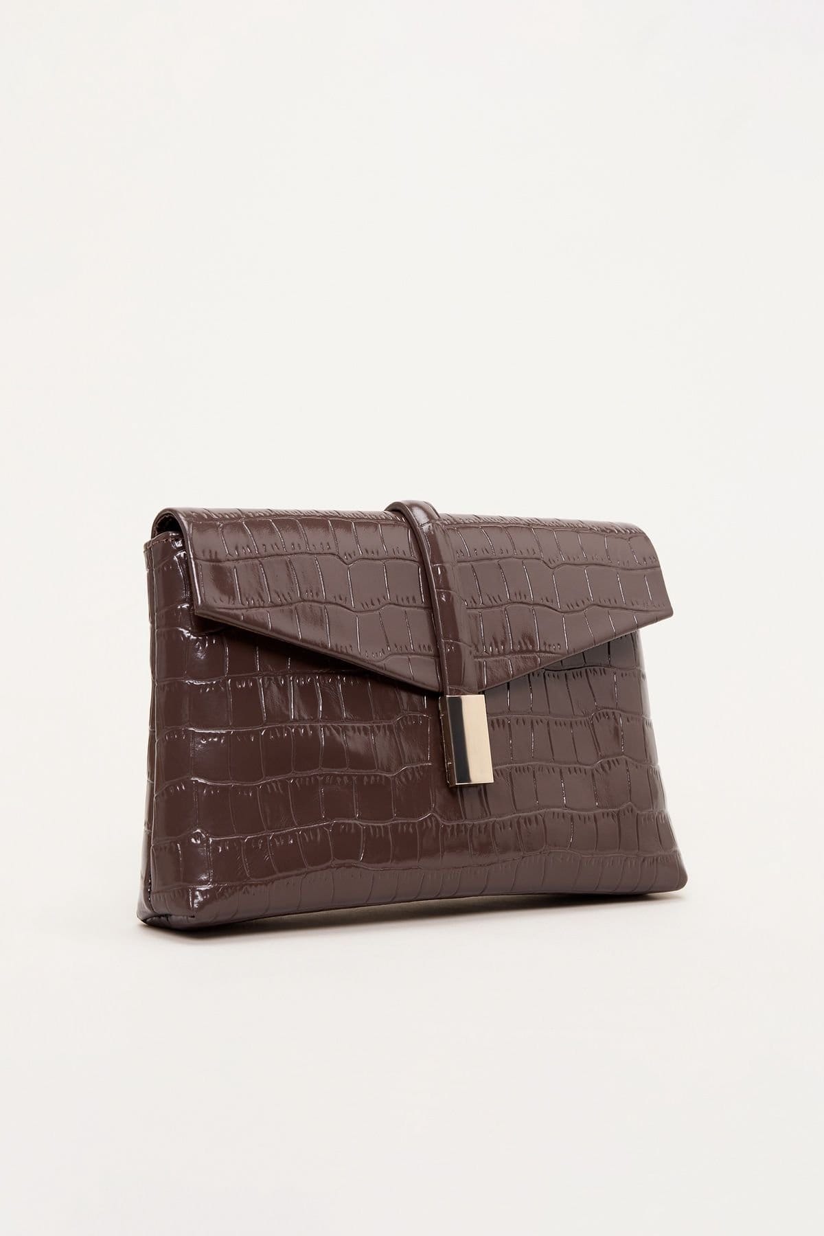 Phase Eight Phase Eight Women's Leather Cross Body Bag in Chocolate - 4