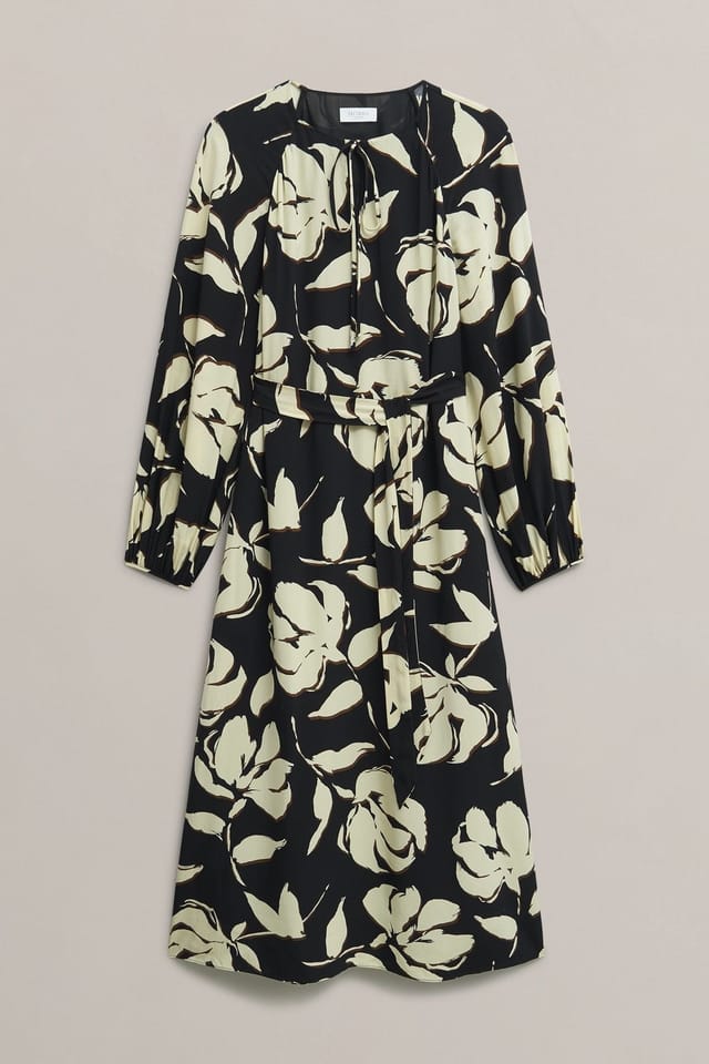 Hobbs London Hobbs London Women's Evelyn Dress in True Black - 2