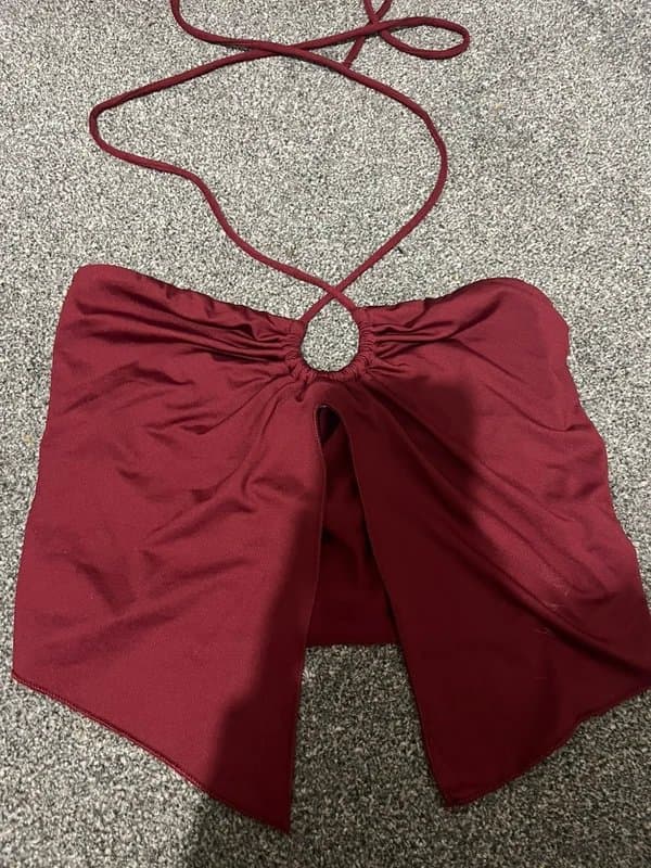 Bershka Bershka halter neck top