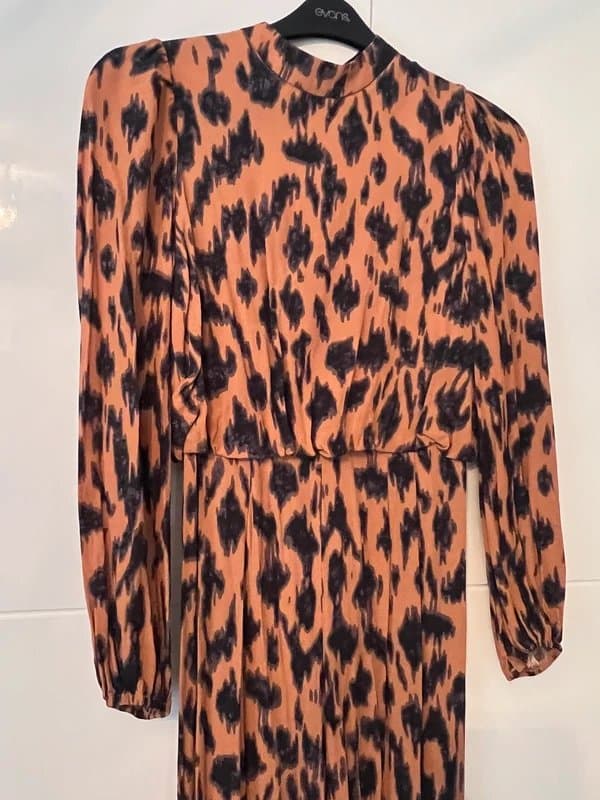 Never Fully Dressed Never fully dressed leopard jumpsuit