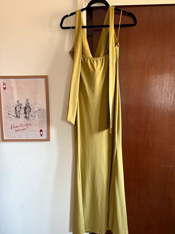 New Look Halter neck backless dress