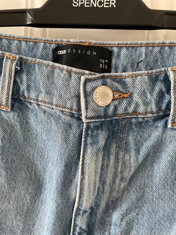 ASOS ASOS denim mom shorts