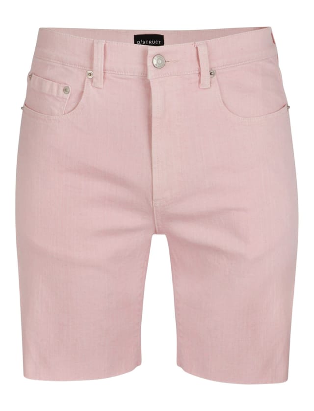 Little Nooks Little Nooks Men's Mens Riviera Chino Shorts in Pale Pink - 2