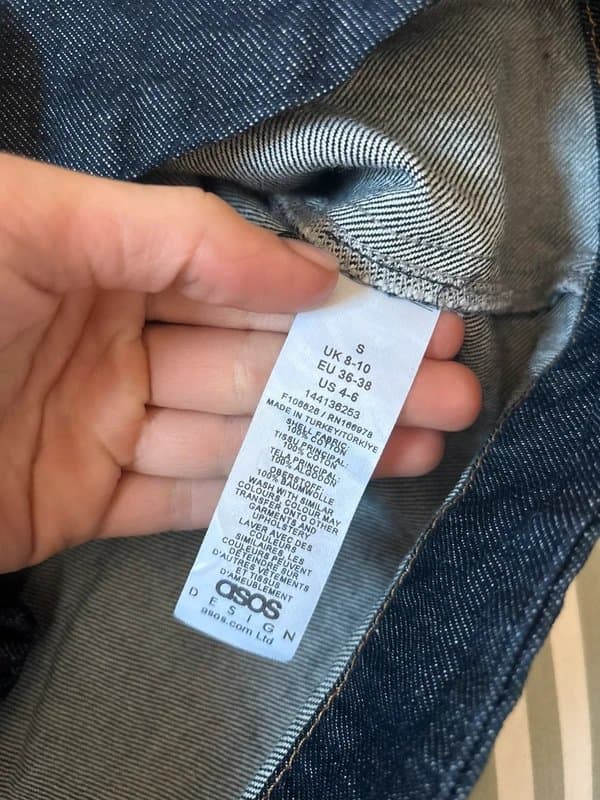 ASOS Denim waist coat