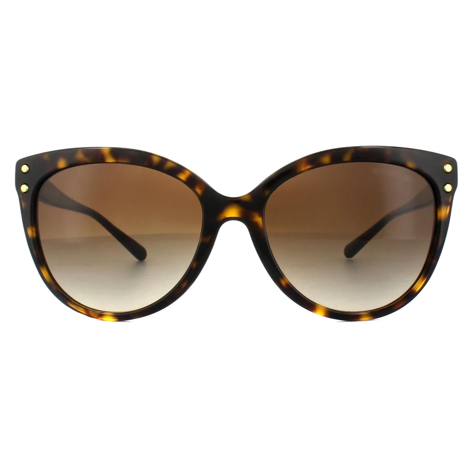 Michael Kors Michael Kors Women's Cat Eye Dark Havana Brown Gradient Sunglasses
