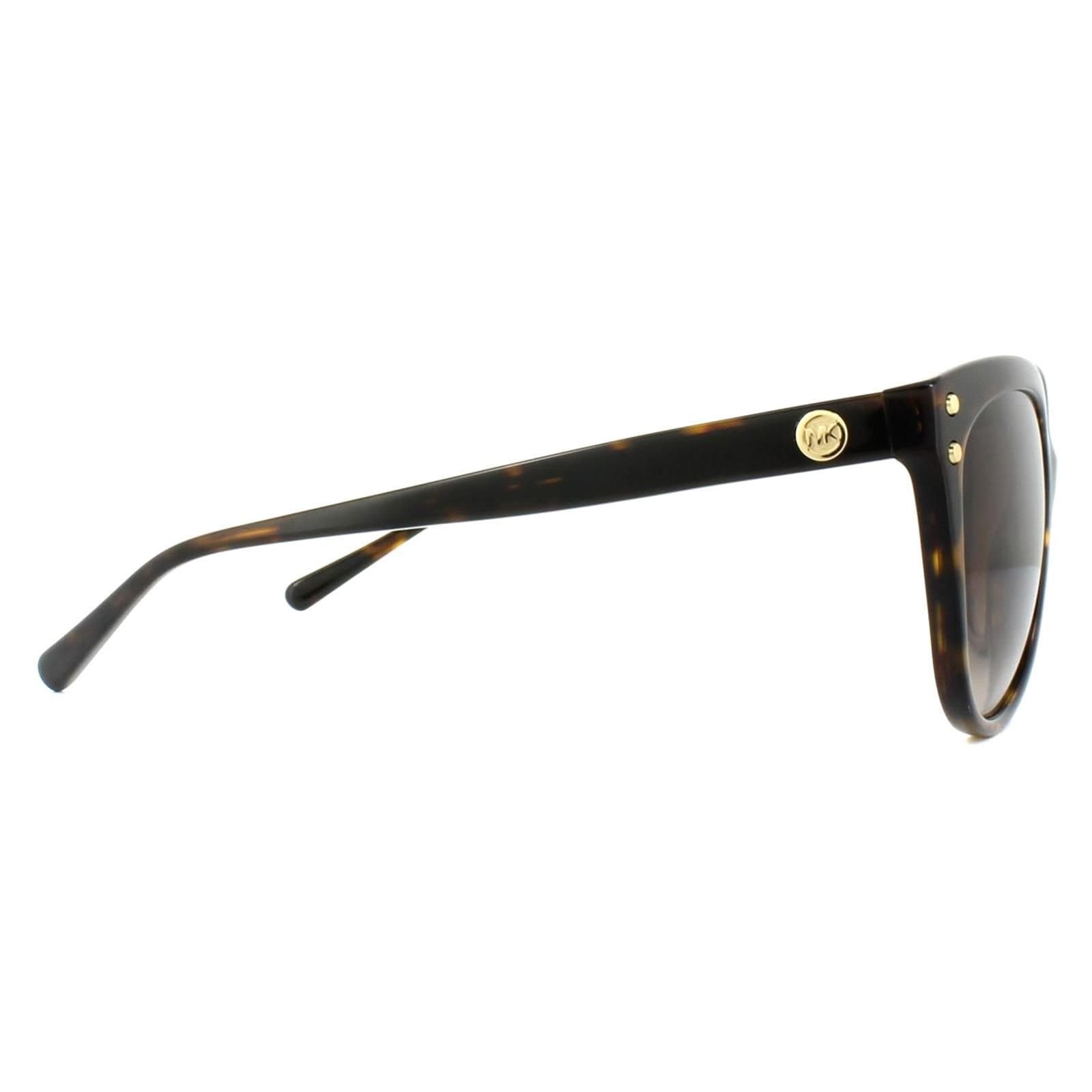 Michael Kors Michael Kors Women's Cat Eye Dark Havana Brown Gradient Sunglasses - 4