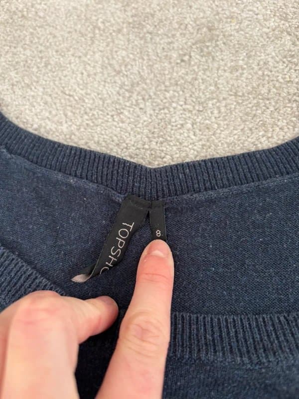 Topshop Topshop old label fine knit top