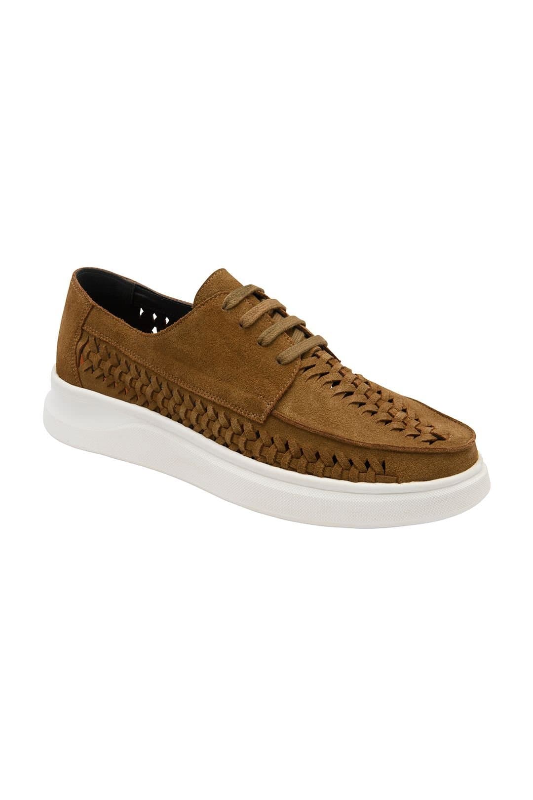 Frank Wright Frank Wright Men's Suede 'Wise' Shoes in Camel