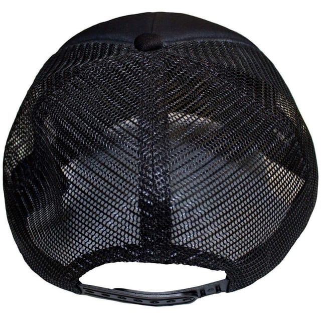 Kings Of Leon Kings Of Leon Men's Can We Please Have Fun Mesh Back Trucker Cap in Black - 2