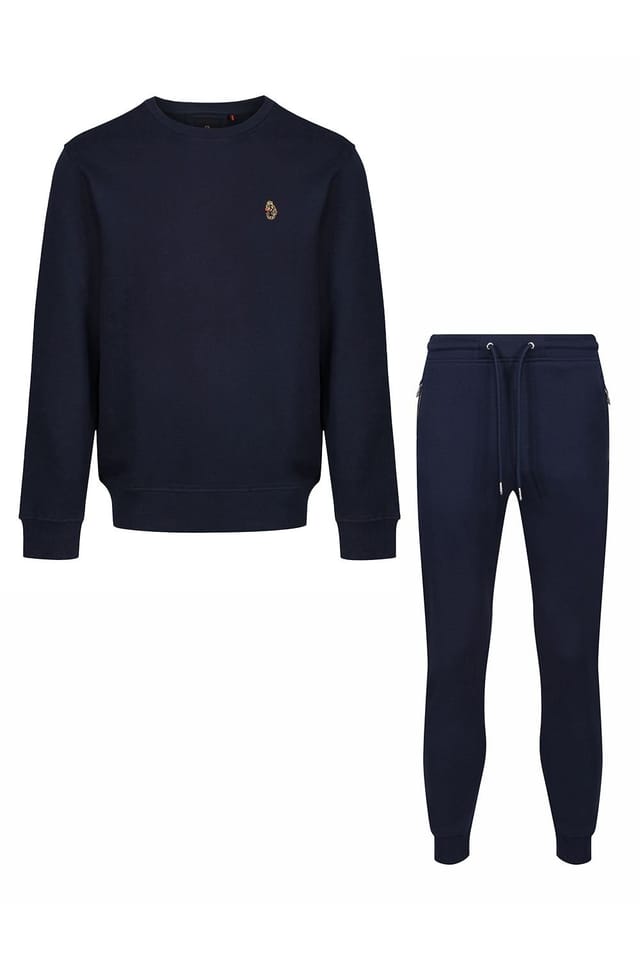 Luke 1977 Luke 1977 Men's London Rome 1000 Tracksuit Set in Dark Navy - 3