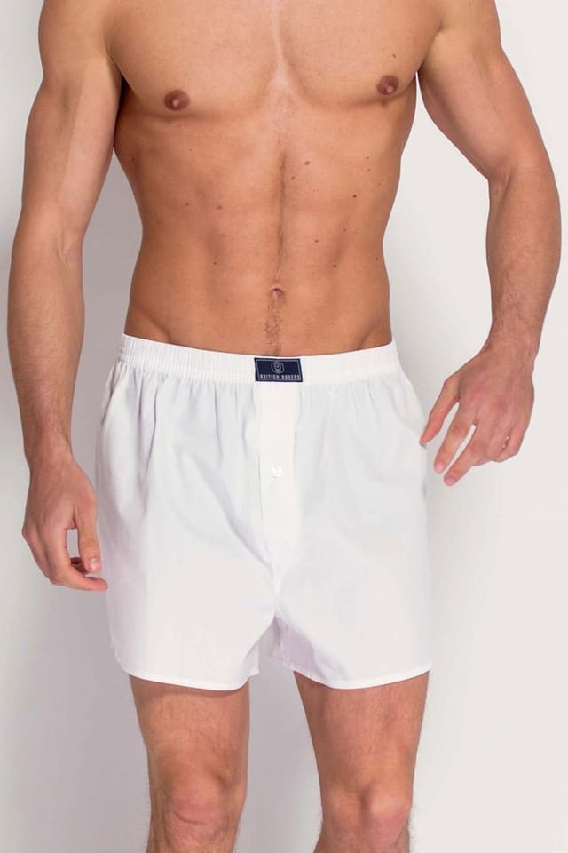 British Boxers British Boxers Men's - White - 2