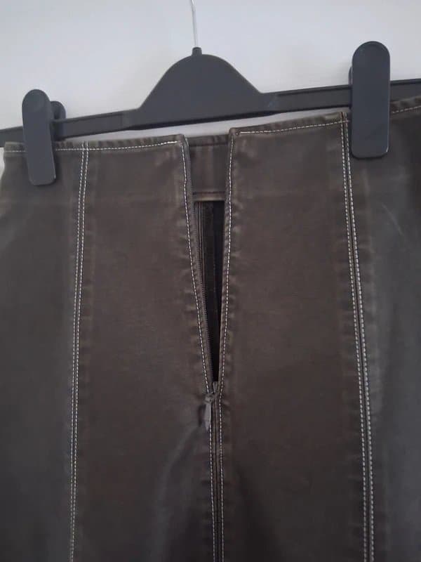 ASOS Asos leather look mini skirt size 6