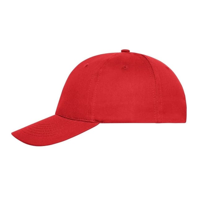 Myrtle Beach Myrtle Beach Men's 6 Panel Cotton Baseball Cap in Red - 3