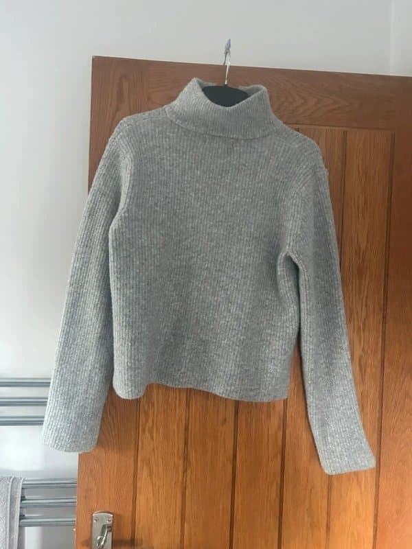 New Look knitted quarter zip